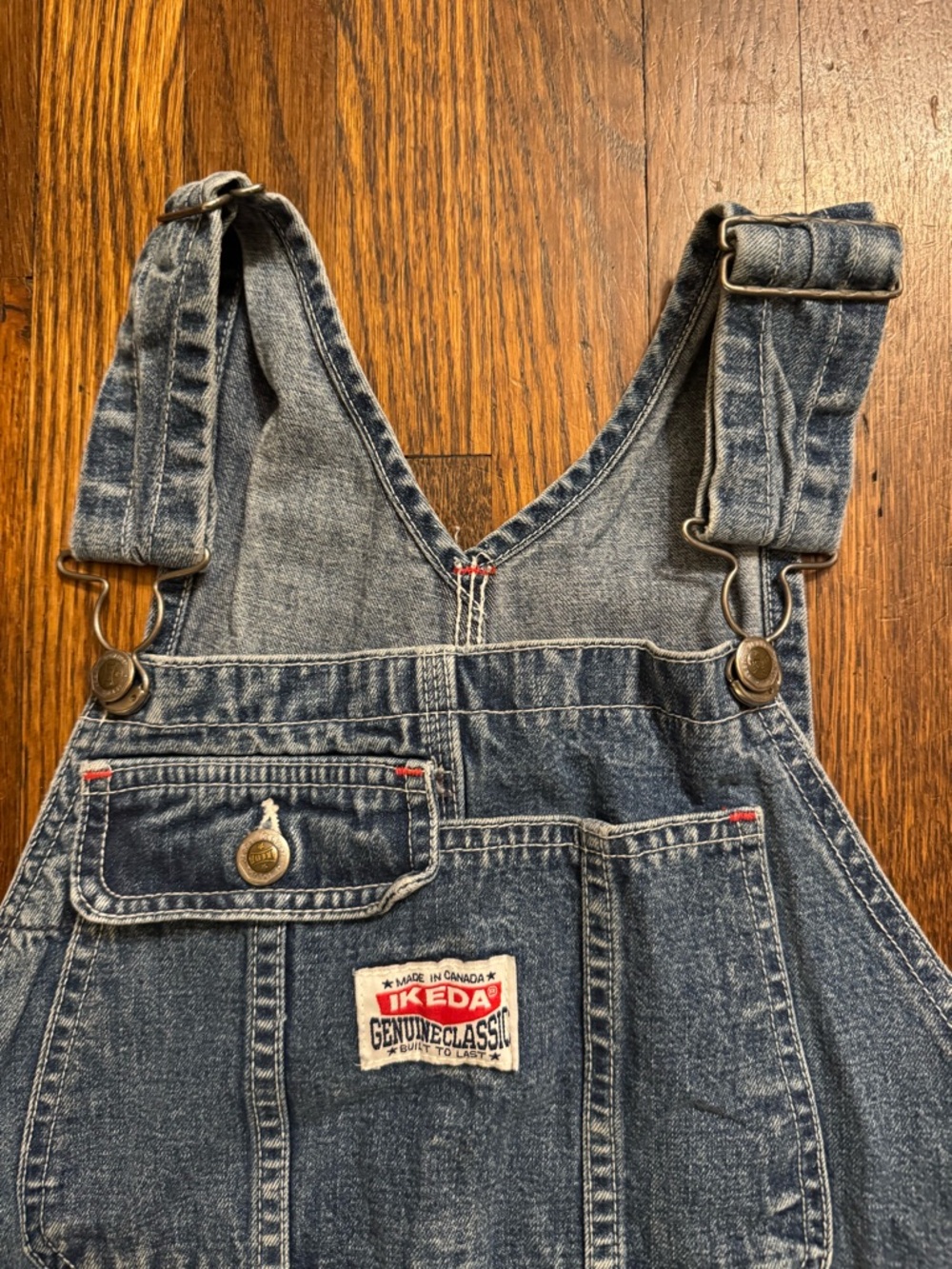 Vintage ikeda classic overalls size large